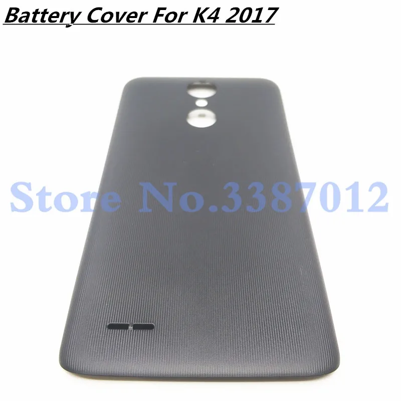Запасные части задняя крышка аккумулятора для LG K4 2017 Phoenix 3 M150 M160 M153 чехол с