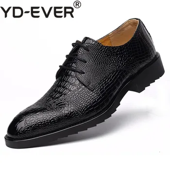 

YD-EVER Spring Autumn Men Formal Wedding Shoes Luxury Men Business Dress Shoes Men Oxfords Shoes