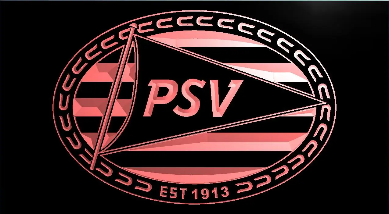 ZH007b-Оборудование для PSV технический Sport Vereniging Бундеслига светодиодный неоновый