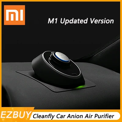 

Xiaomi Mijia Cleanfly M1 Car Anion Air Purifier LED Display Mute Portable Purifier Support Parking Purification With USB