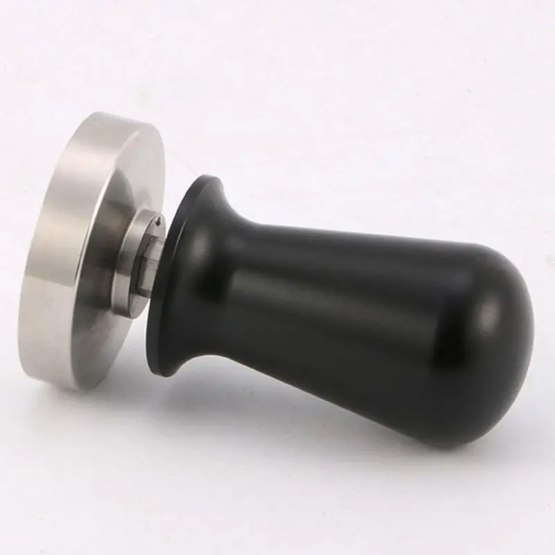 Beste 58Mm Gekalibreerd Druk Sabotage Koffie En Espresso Elastische Poeder Compactor Rvs Koffie Poeder Hamer Speciale Powd