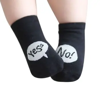 

Autumn Winter Baby Socks Girls Boys Floor Anti Slip Letter Printed Cotton Sock Kids Accessorie ZV837
