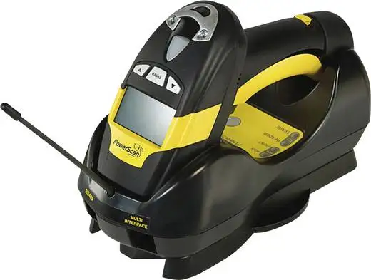 Datalogic PowerScan PM9300-D 1D اللاسلكية المحمولة الباركود ماسحة مع شاشة (يشمل قاعدة ، وإمدادات الطاقة و Rs232 كابل) Datalogic PowerScan PM9300-D 1D اللاسلكية المحمولة الباركود ماسحة مع شاشة (يشمل قاعدة ، وإمدادات الطاقة و Rs232 كابل)