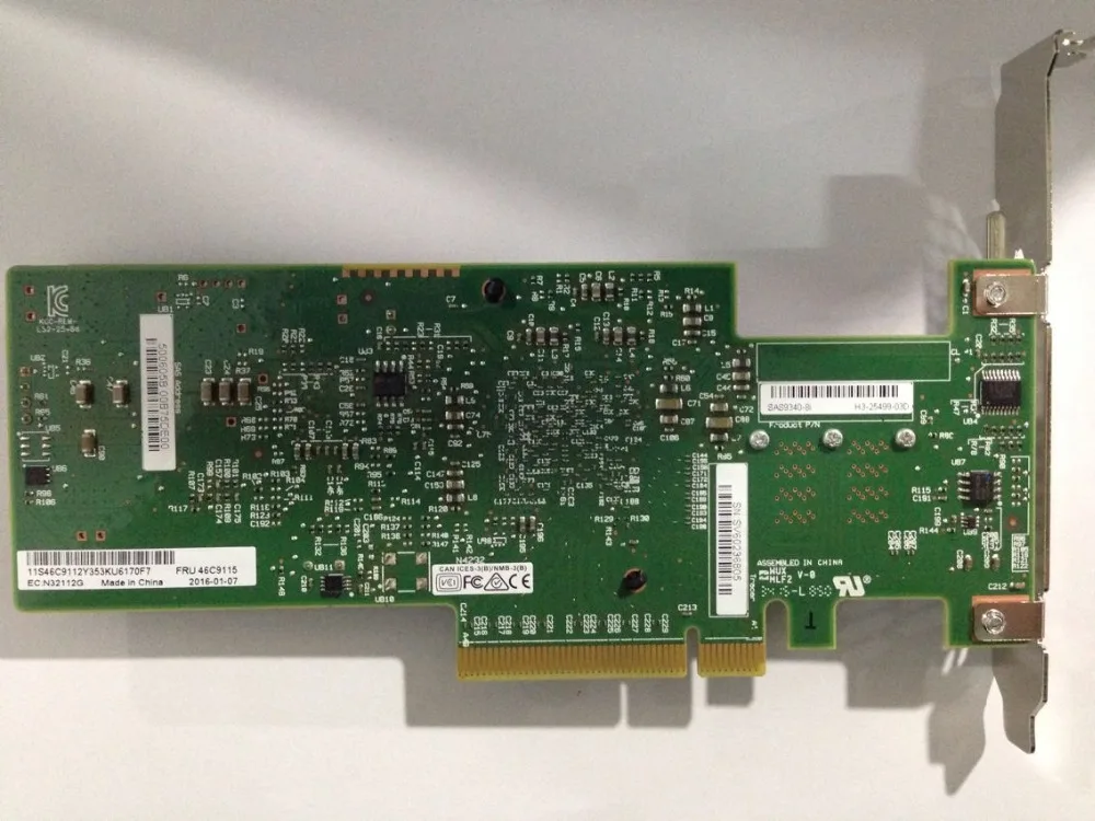  RaidStorage ServeRAID M1215 SAS/SATA Controller 46C9115 LSISAS3008 RAID0.1.10 PCI-E 30X8 12 gb/s Co