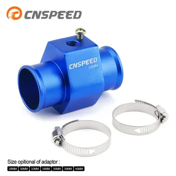 

CNSPEED Water Temp Joint Pipe Sensor Gauge Radiator Temperature Hose Adaptor 40mm 38mm 36mm 34mm 32mm 30mm 28mm YC100345