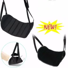 Портативный путешествия подножка ноги подушку безопасности авиации ноги площадку поезд практическая Регулируемая подставка для ног гамак для ног самолета