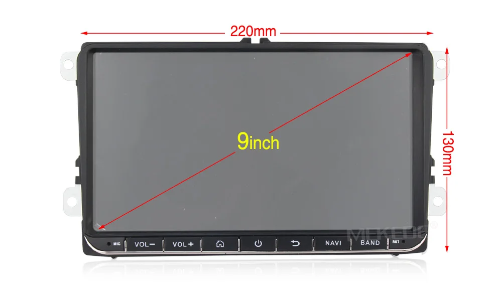 Perfect HD Android 8.1 Car dvd player radio for Volkswagen golf 6 touran passat B7 sharan Touran polo tiguan GPS Navi Microphone gift 6