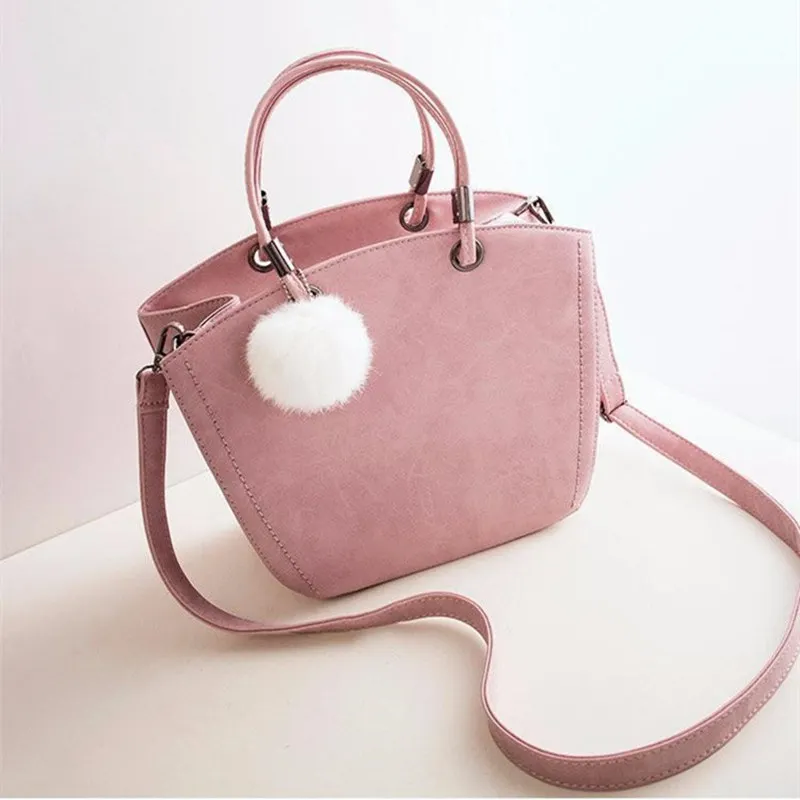 New Fashion Women Shoulder Bag Vintage Winter Woman Handbag Lovely Suede Messenger Bag Crossbody Bag For Women