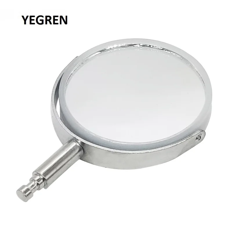 Microscope Reflective Mirrors Plane Concave Reflector Reflex Mirror with Metal Bracket for XSP Series Biological Microscope