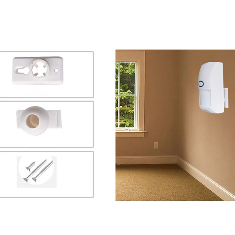 Wireless 433MHz Pet Immune Motion PIR Sensor Infrared Alarm Detector Home Security System sensor de movimiento Accessories Wireless 433MHz Pet Immune Motion PIR Sensor Infrared Alarm Detector Home Security System sensor de movimiento Accessories