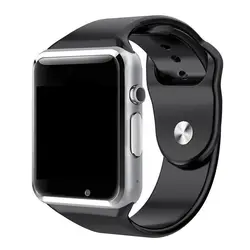 Bluetooth Smart часы Для мужчин A1 наручные с Сенсорный экран Поддержка TF карты sim-карты Камера для Android смартфон Smartwatch