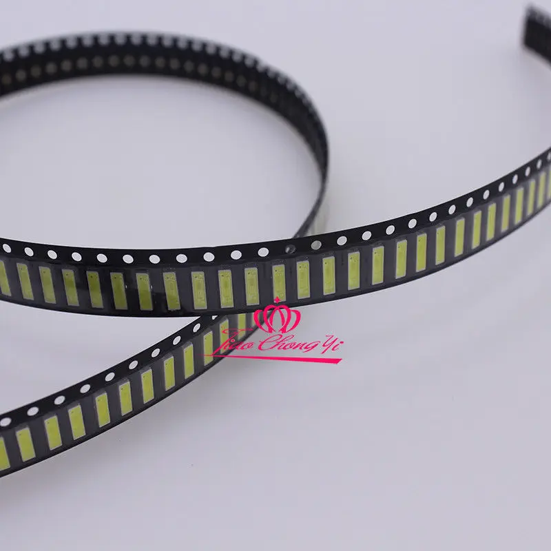 100 шт./партия светодиодные лампы 7020 SMD 6 в 0 5 Вт 10000 мА 80 лм|led bead 5w|led tv 6vled 10000k |