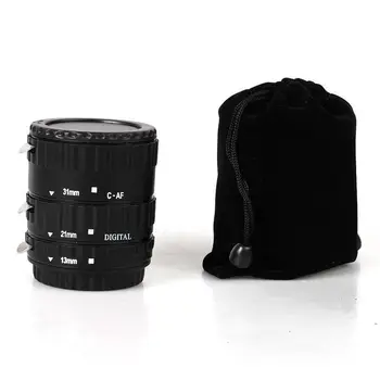 

Metal Mount Auto Focus AF Macro Extension Tube Ring for Canon EOS EF-S Lens 760D 750D 700D 5D Mark II/III/IV 7D 6D Lens Adapter