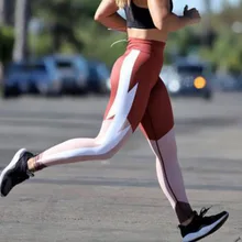 Women Fashion Casual Colors Knitted Leggings Printing High Waist Pencil Pants Sexy Push Up Leggins Mujer Female Orange Leggings