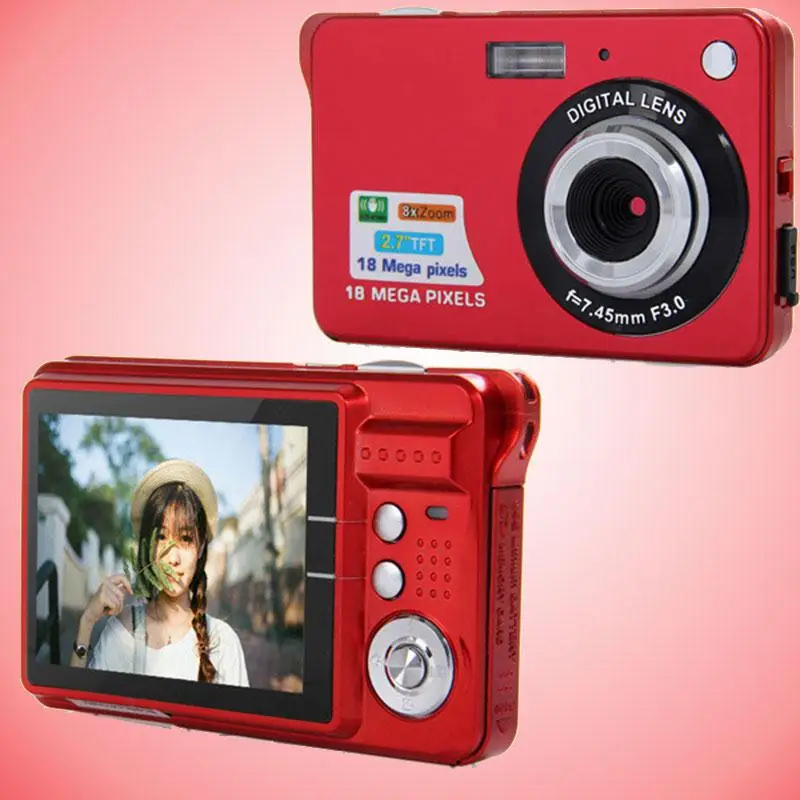 High Performance Digital Camera Digital Video Camcorder Photography Photo Selfie DC-K09 2.7 Inch 18 Million Pixels