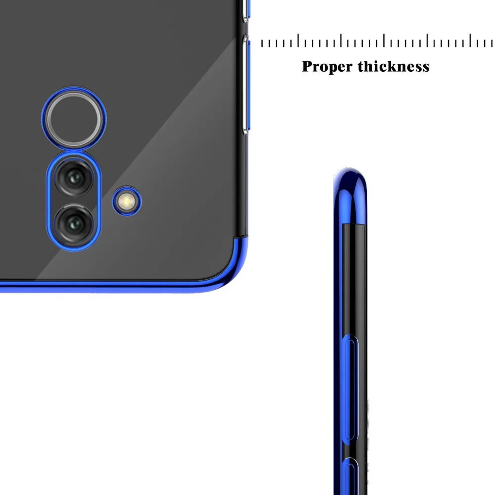 Plating Frame Bumper Clear Soft Silicone Case Cover For Huawei Mate 20 Lite Capa Ultra Thin TPU Coque sFor Huawei Mate 20 Lite (1)