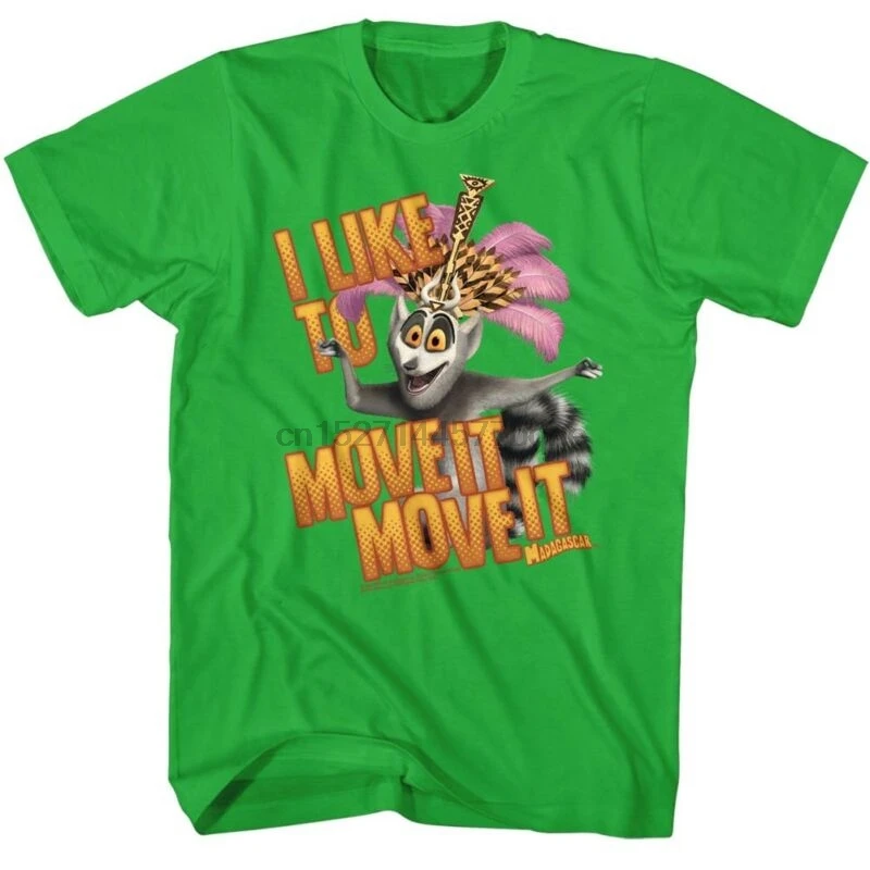 

Madagascar Move It Move It Licensed Adult T Shirt(1)