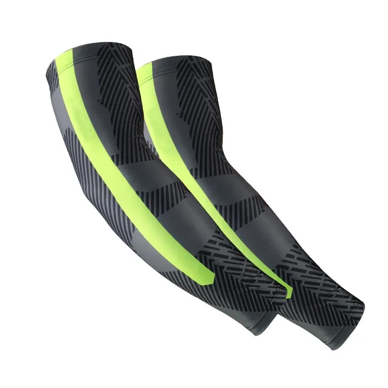 

Good! 2pcs Cycling Arm Warmers Compression Arm Warmer Sun UV Protection Summer Sports Running Elbow Arm Sleeves Covers im