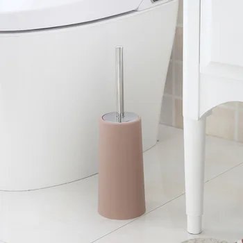 

Bathroom toilet cleaning brush set stainless steel toilet brush plastic toilet brush holder home hotel bathroom cleaning tool