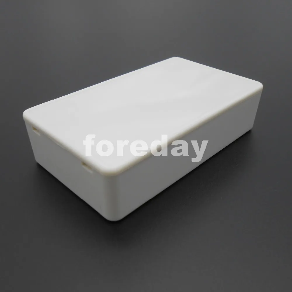 

10PCS SMALL CASE 85*50*21mm Mini White PLASTIC Enclosure Case for Components shell Project chassis cooling Box *FD154X10