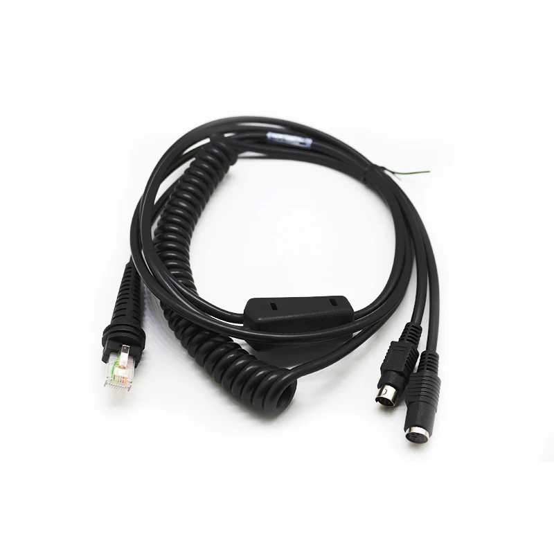 1900 г 1200 1300 1450 3 м PS2 клавиатура Клин спиральный кабель для Honeywell совместимый сканер
