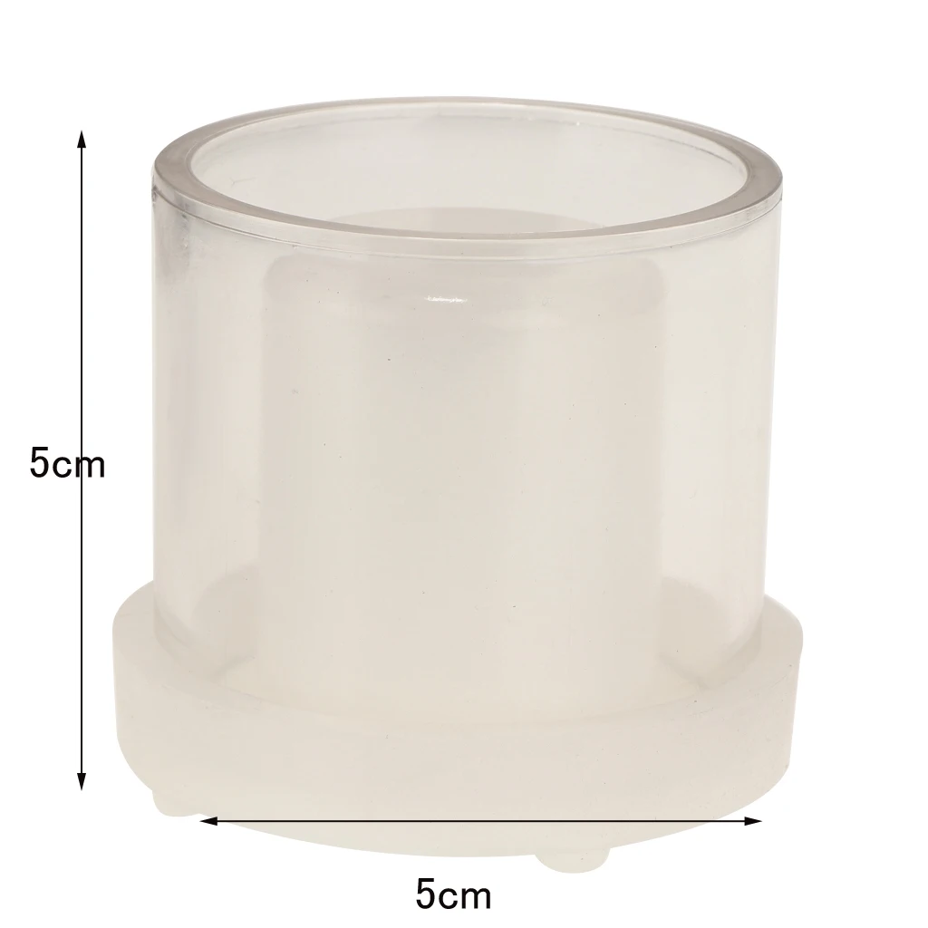 3Pcs Hollow Center Candle Making Moulds Molds DIY Handmade Aromatherapy Candle Scented Candles Dried Flower Mold Tools