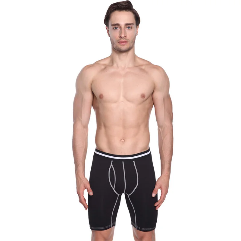 Foto de Cueca Boxer De Bambu SUMABA - Pacote Com 4 - Perna Longa - Conforto Máximo - Tamanho GG