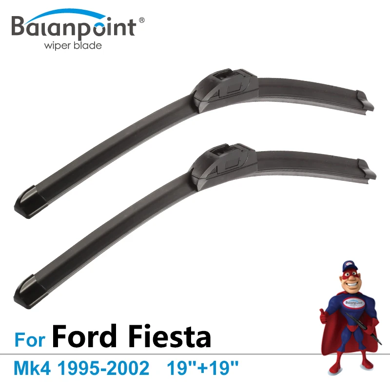 Wiper Blades for Ford Fiesta Mk4 1995 2002 19"+19", Set of 2, Top Rated
