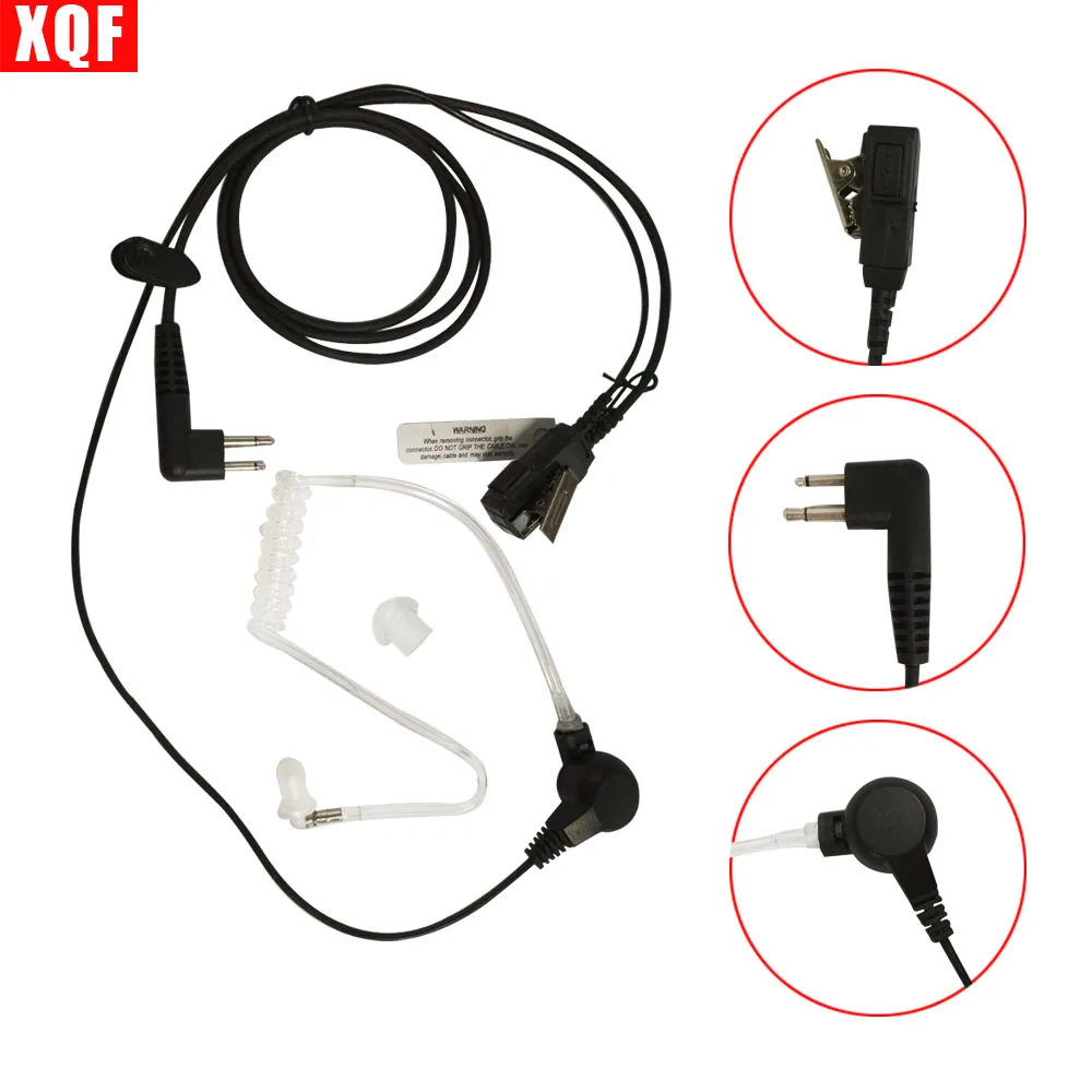 XQF Air Tube гарнитура для Motorola Walkie Talkie Radio GP3688 GP300 GP308 GP68 CP040 CP100 CP200 | Мобильные телефоны