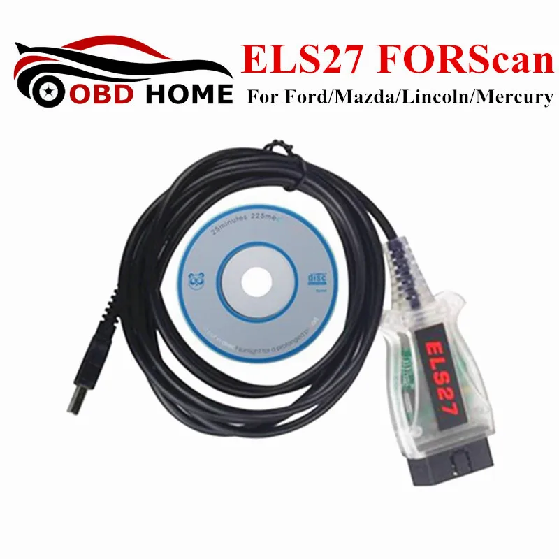 Автосканер els27 для ford
