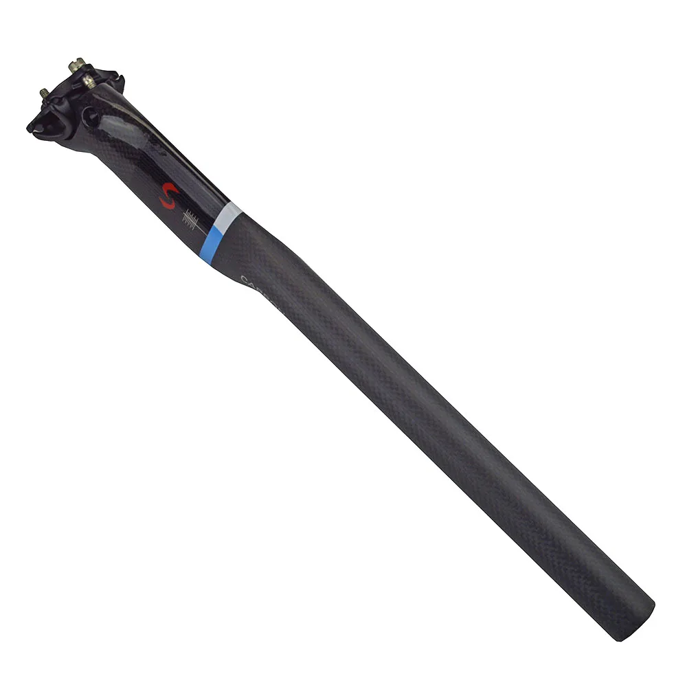 الرياضة والترفيه الدراجات دراجة أجزاء دراجة seatpost ألياف الكربون دراجة مقعد آخر seatpost أجزاء mtb الطريق 27.2/30.8/31.6 ملليمتر