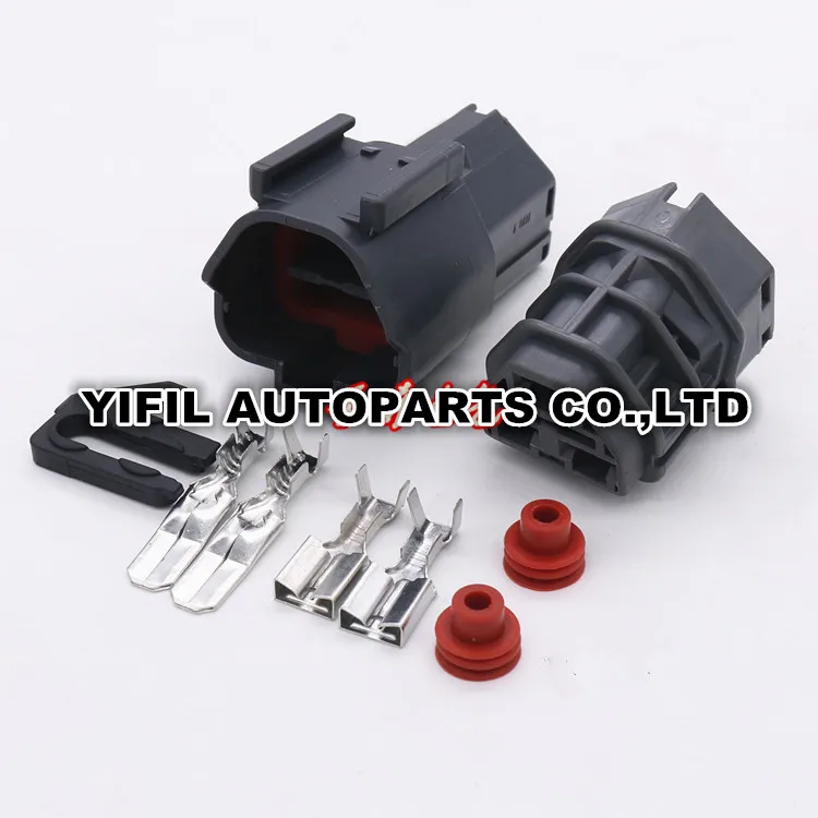 

10sets/lot 3 Pin/Way Male And Female Throttle Motor Connector Positioner Plug For Komatsu PC200-5/6