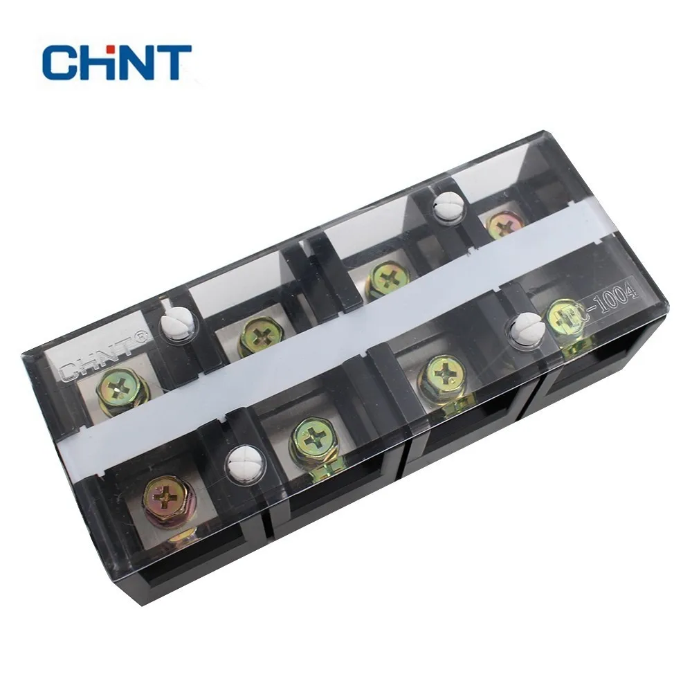 CHNT медный TC 1004 стационарный высокотоковый клеммный блок 4P 100A 4 разрядный поп