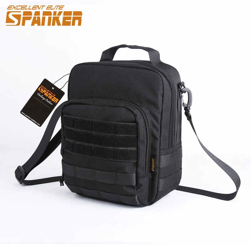 

EXCELLENT ELITE SPANKER Tactical Shoulder Bags Molle Nylon Pouch Outdoor Military Hunting Hiking EDC Waterproof Shoulder Bag