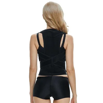 

Adult Children Corset Spine Brace Back Belt Orthotics Back Support Adjustable Upper Back Shoulder Support Posture Corrector