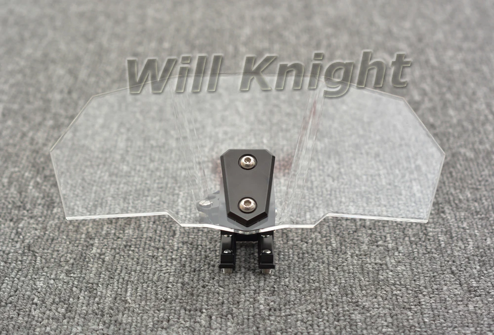 

Motorcycle Risen Windshield Windscreen Bracket Set Screen Protector Adjustment Lockable for BMW S1000XR F800GS Universal