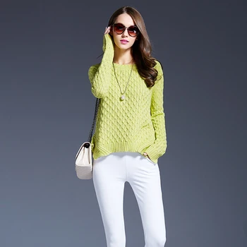 

Fall Winter Knitted Asymmetrical Sweater for Women Cute Ladies Cable Knit Raglan Sleeve High Low Pullover Jumper Plus Size S-L