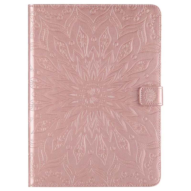 

For Samsung T385 8 inch Wake Up Sleep Sun flower Tablets Case Luxury Ultra Slim Magnetic Smart Flip Stand PU Leather Cover