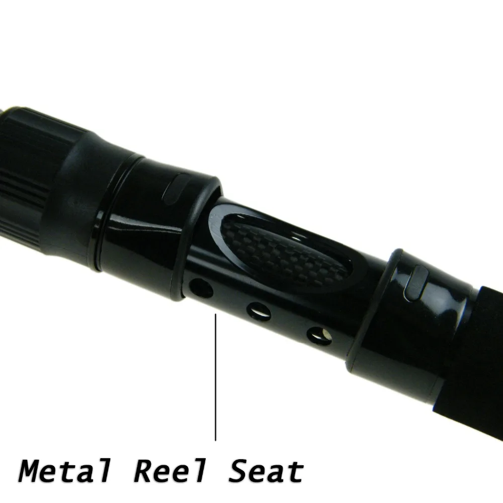 1.8m/2.1m Heavy Duty Boat Rod Lure Wt: 70-250g Carbon Fiber 3-section Saltwater Fishing Rod Pole with Case Travel Fishing Rods