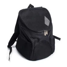 Стильный модный рюкзак на молнии для улицы, открытый рюкзак для путешествий с собачкой и кошкой, сетчатый рюкзак с заплатами* 2