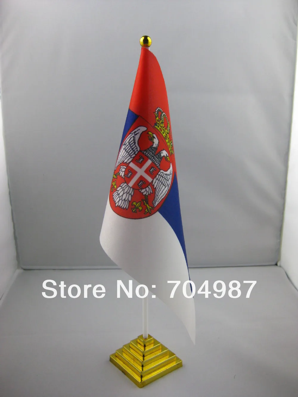 

Serbia table desk flag banner free shipping