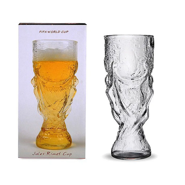 Novelty Beer Steins Glasses Crystal The Football Design Glass Wine Beer
