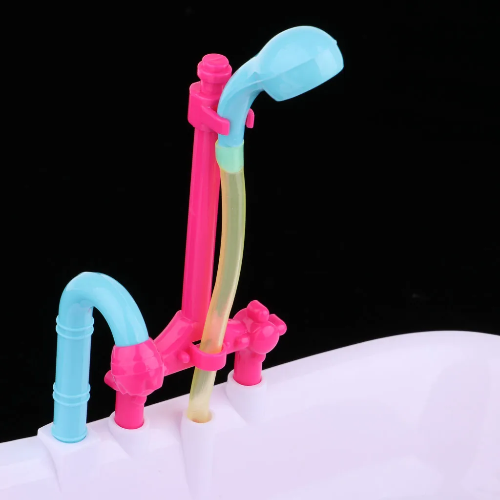 Miniature Bathroom Bathtub Simulation Baby Supplies for 9-11inch Reborn Doll MellChan Doll Bedroom Accessories