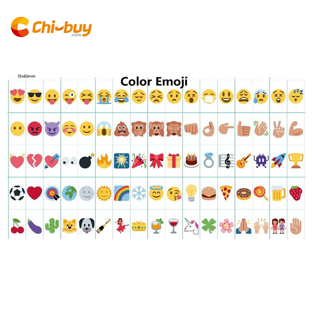 

CHIBUY Letters Symbols & Glyphs & Numbers Card FOR A5 Size 3 Line LED Cinematic Light box(Black & Colorful& Emoji)