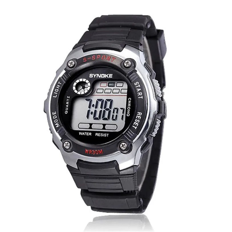 

Men Watch Women Sport Casual High Quality Multifunction Boy Digital LED Quartz Alarm Date Sports Wrist Watch Water Hot Sale 4*