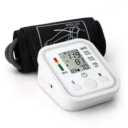 Точные автоматический электронный кровяного давления монитор интеллектуальный цифровой ЖК-дисплей Дисплей Arm Стиль здравоохранения с
