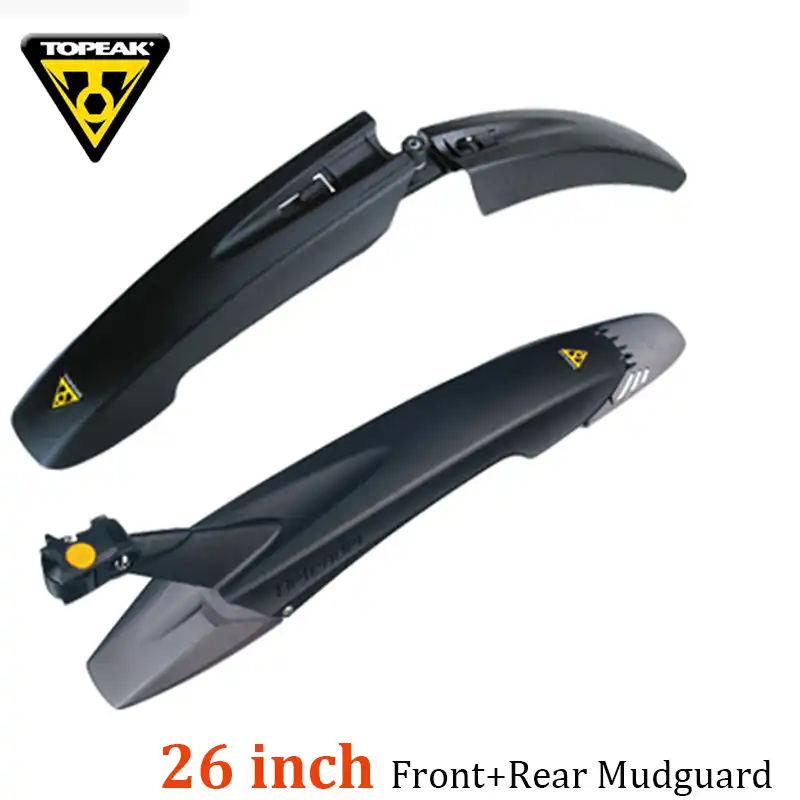 TOPEAK 26 27.5 29 inch MTB mudguard bicycle front rear wing for fat