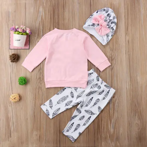 Футболка и штаны для новорожденных 3 шт. на возраст 0 4 года|children clothes|children outfitskids baby