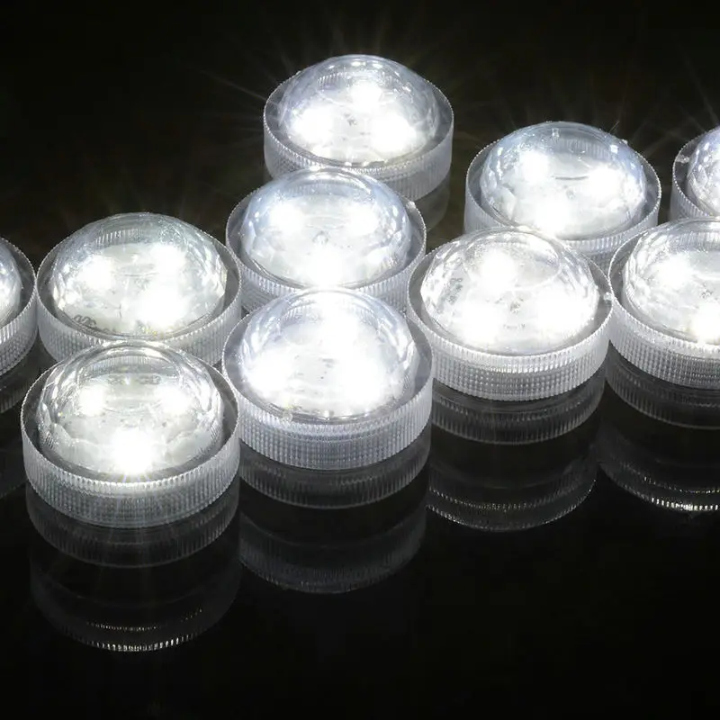 3smd купольная светодиодная подсветка погружная водонепроницаемая лампа свеча