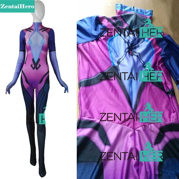 

Free Shipping DHL 3D Print Cosplay Game Girl Widowmaker Woman Superhero Costume Game Costume 2017 Halloween Widowmaker Costume